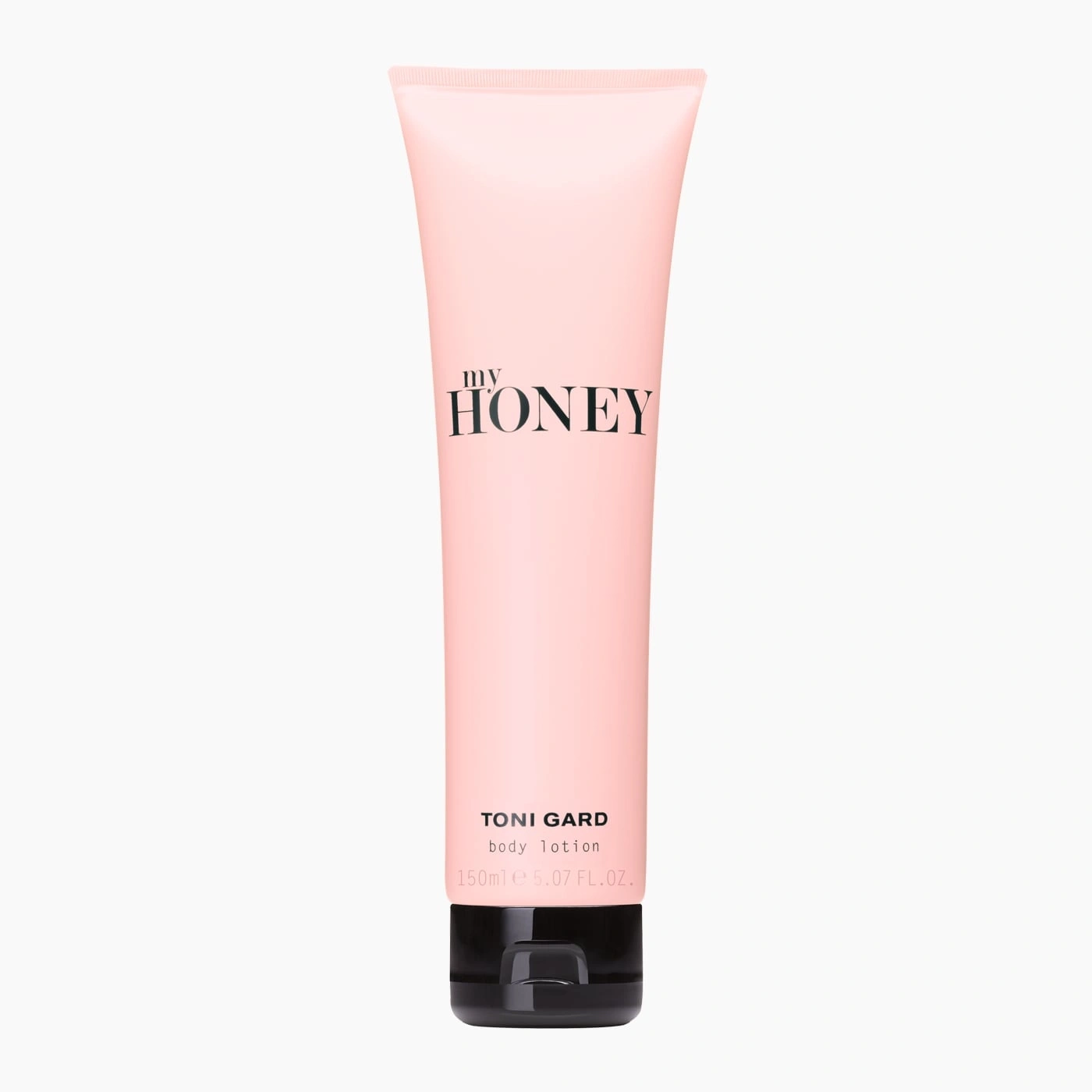 Rosa Tube mit Aufschrift 'My Honey' und 'Toni Gard Body Lotion'